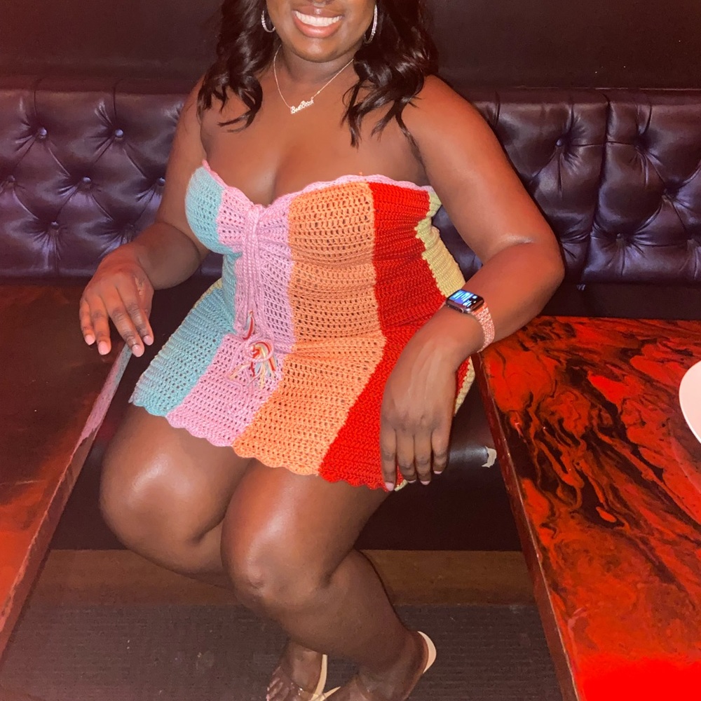 Crochet Knit dress
